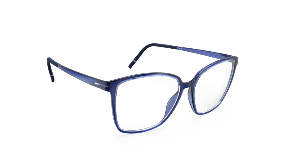 Silhouette Clear Sky 1621-4510 Royal Blue 55-14 Silhouette Clear Sky 1621 Damenbrille in Blau