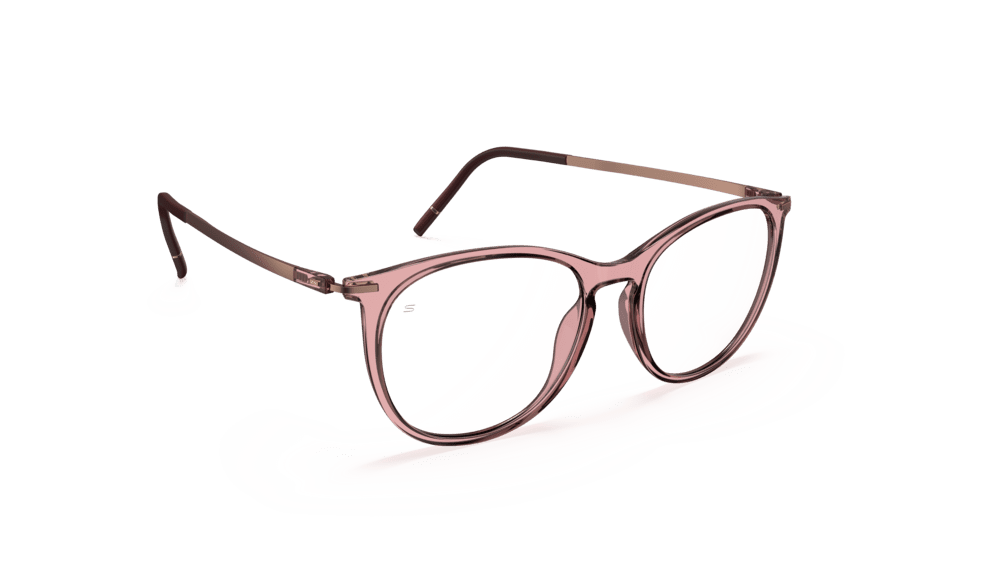 Silhouette Rising Dawn 1628-3530 Light Berry 53-17 Silhouette Rising Dawn 1628 Damenbrille in Beere