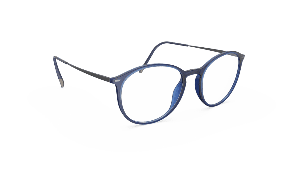 Silhouette Illusion Lite 2931-4510 Trusty Blue 51-18 Silhouette Illusion Lite 2931 Herrenbrille in Blau