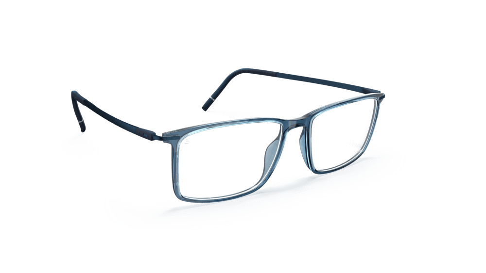 Silhouette Rising Dawn 2965-4540 Jeans Blue 57-17 Silhouette Rising Dawn 2965 Herrenbrille in Blau