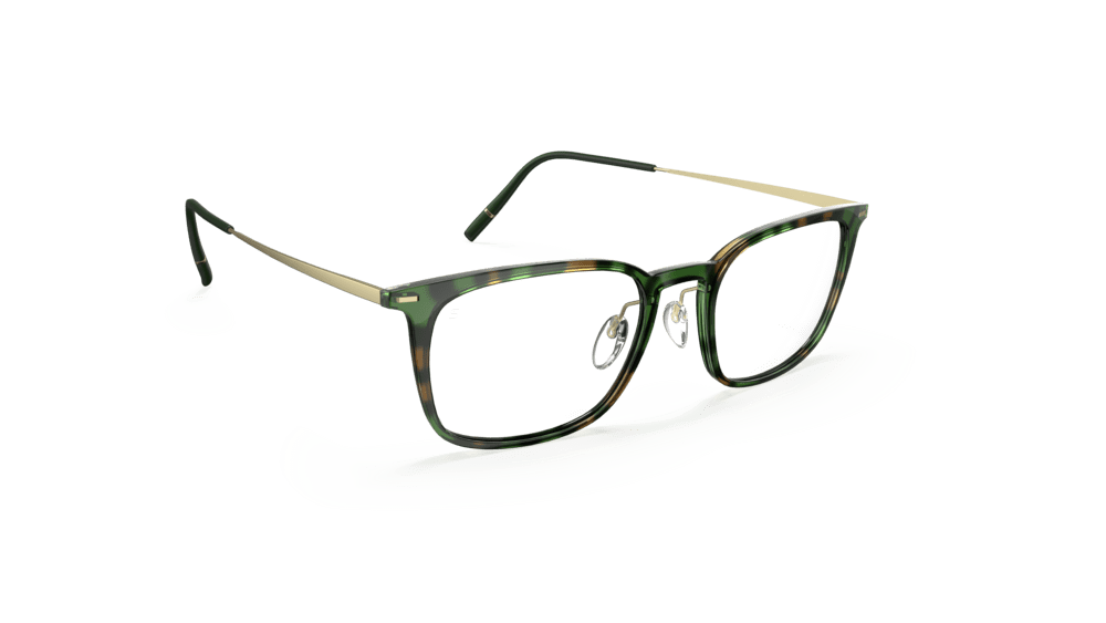 Silhouette Illusion Lite 2967-L240 Havanna Wineyard Green 52-18 Silhouette Illusion Lite 2967 Herrenbrille in Oliv