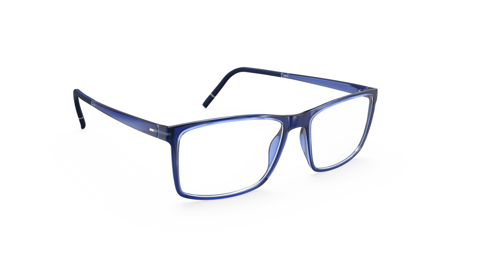 Silhouette Clear Sky 2972-4510 Royal Blue 57-16 Silhouette Clear Sky 2972 Herrenbrille in Blau