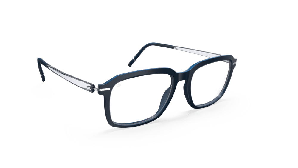 Silhouette Vibrant Horizon 2975-4510 Royal Blue 54-18 Silhouette Vibrant Horizon 2975 Herrenbrille in Blau