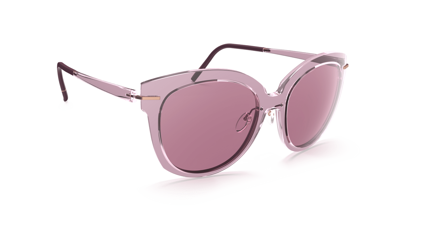 Silhouette Infinity Collection 3194-3530 SLM Purple 55-18 Silhouette Infinity Collection 3194 Damenbrille in Violett