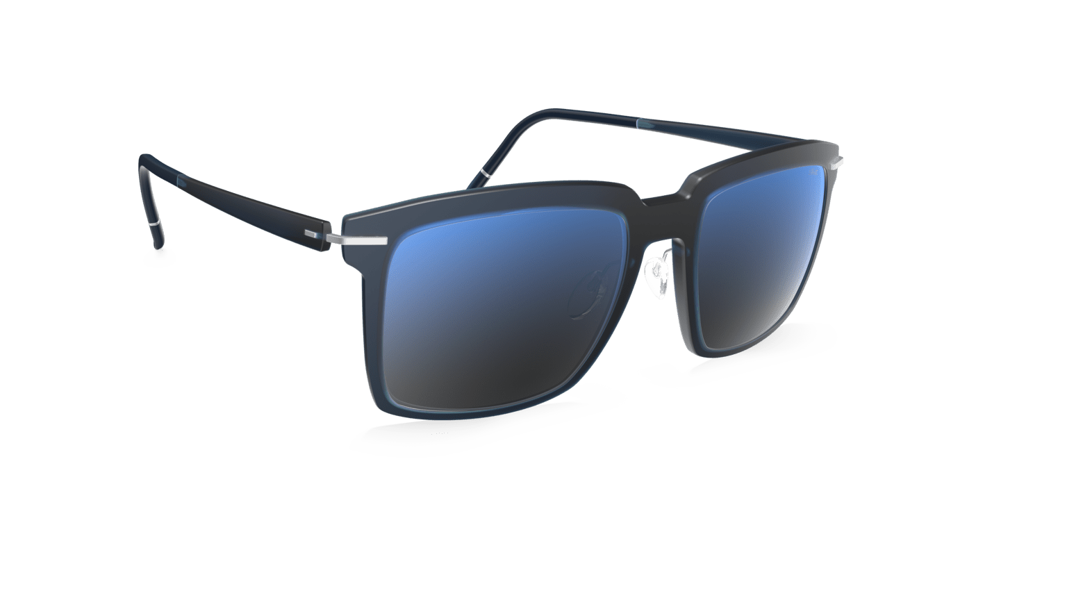 Silhouette Infinity Collection 4082-4510 SLM Blue Mirror Gradient 55-19 Silhouette Infinity Collection 4082 Herrenbrille in Blau