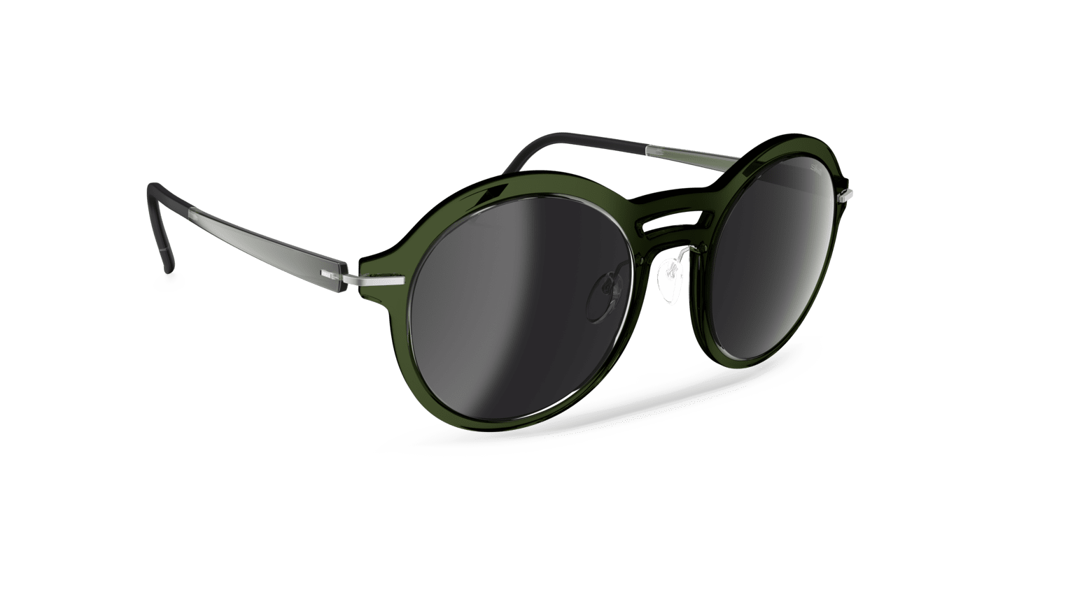 Silhouette Infinity Collection 4084-5510 SLM POL Grey 51-21 Silhouette Infinity Collection 4084 Unisexbrille in Grau