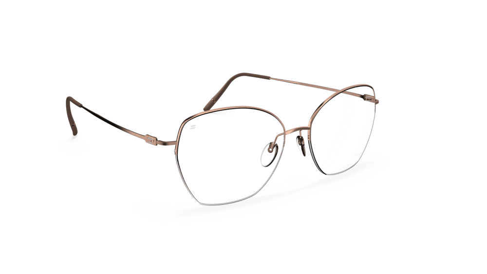 Silhouette Nylor Refined 4574 Damenbrille in Roségold