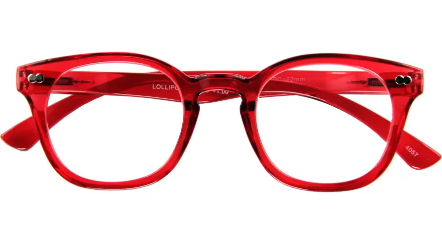 LOLLIPOP G16200 Fertiglesehilfe in lebendigem Rot