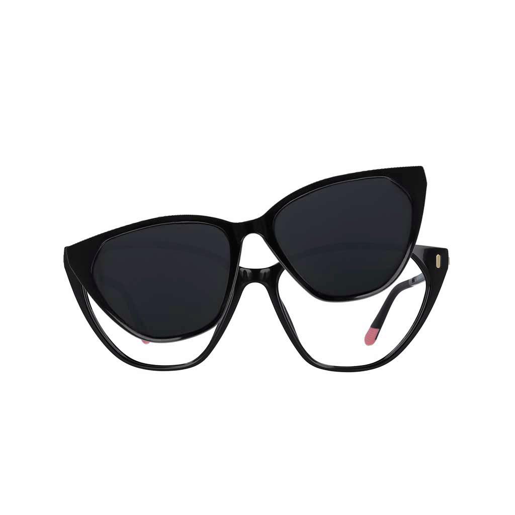 U-325 PLASTICA D 56-15 C.002 BLACK PLUGIN Damenbrille 99 JOHN STREET U-0325 Produktbild 1