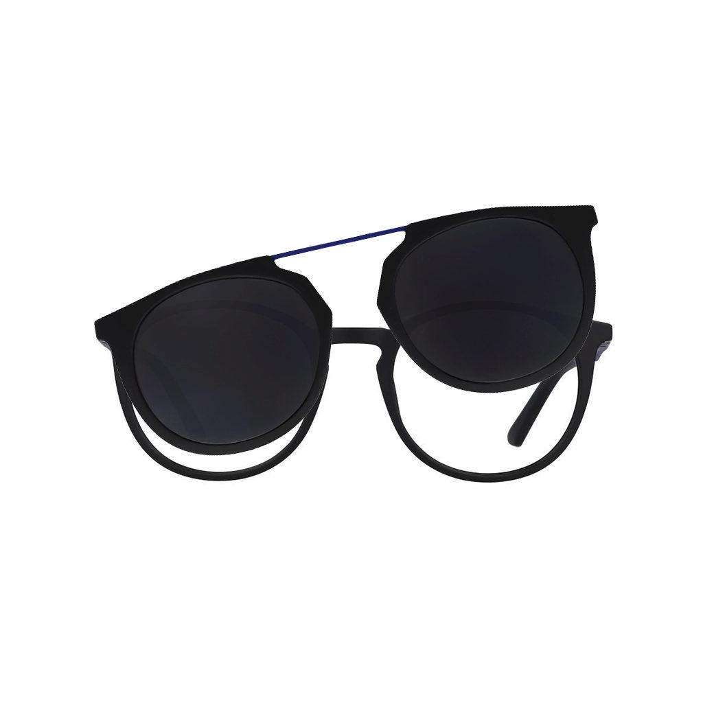 U-326 PLASTICA X 49-20 C.02M BLACK PLUGIN Unisexbrille 99 JOHN STREET U-0326 Produktbild 1