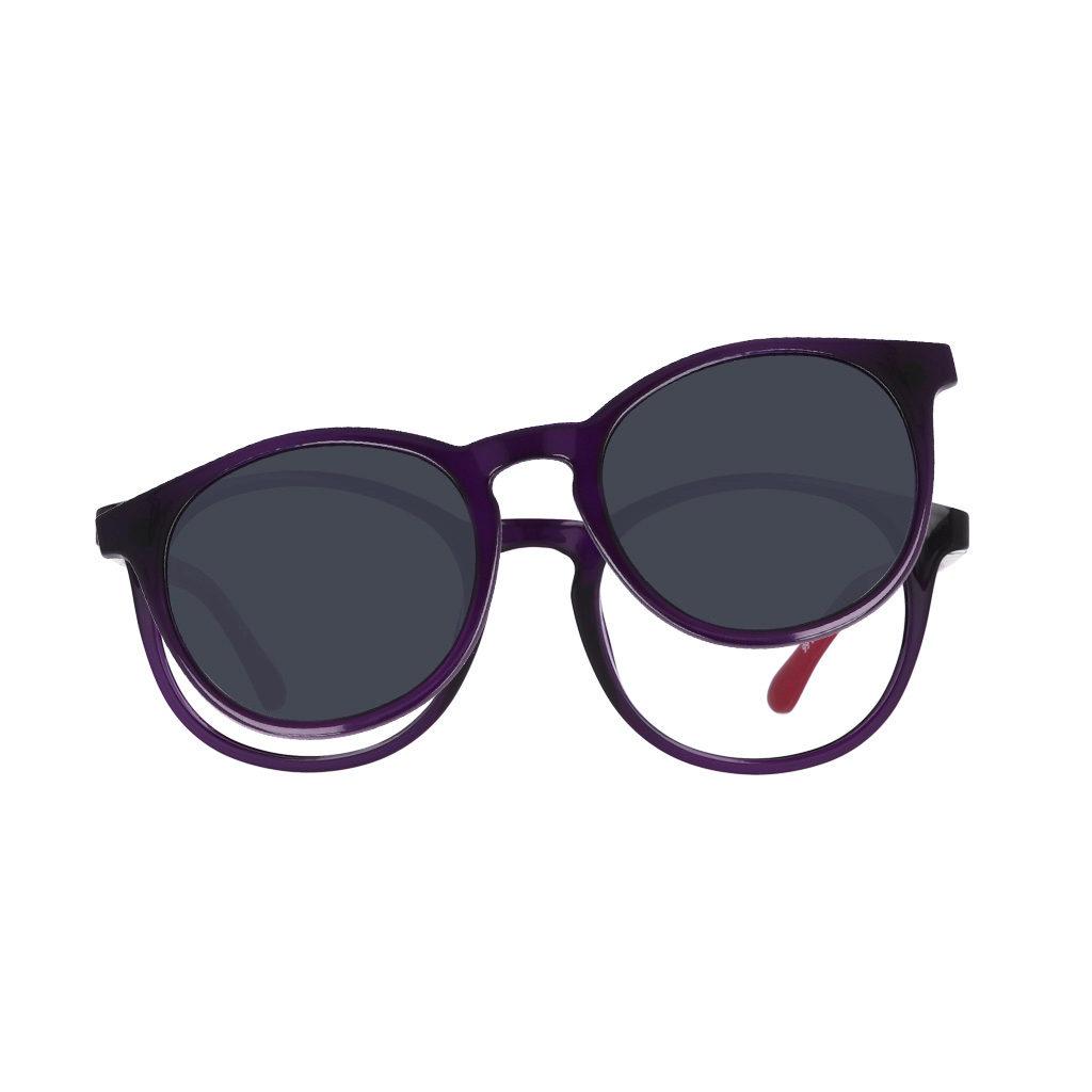 U-305 PLASTICA B 45-18 C.012 PURPLE PLUGIN Kinderbrille 99 JOHN STREET U-0305 Produktbild 1