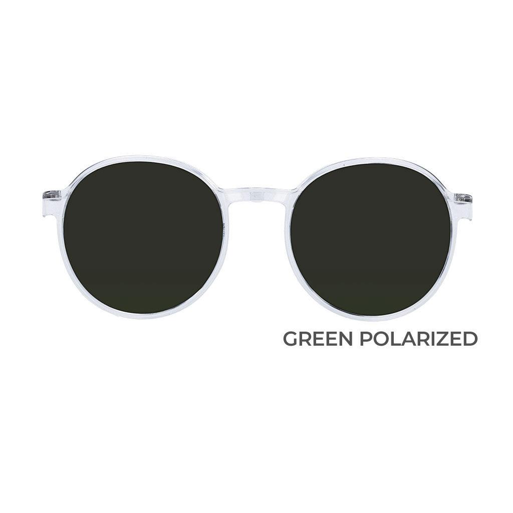 CLIP JSV-225 P'IN C.001 CRY+GREEN LENS 99 JOHN STREET JSV225 Clip Produktbild 1