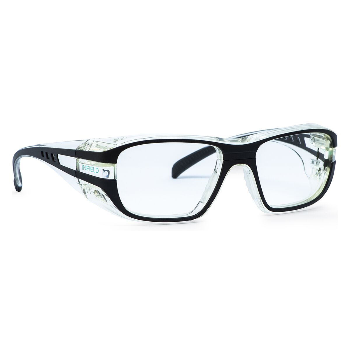 INFIELD Safety VISION 12 Kristall-Schwarz 2064 03 58-18 INFIELD Safety Schutzbrille VISION 12 Produktbild 1