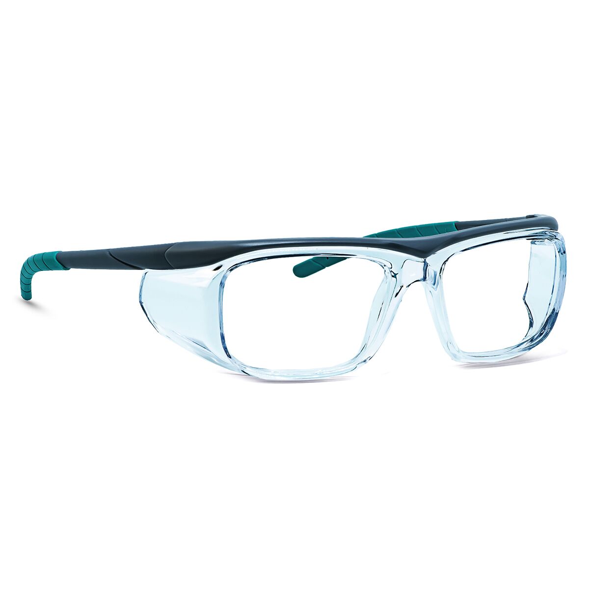 INFIELD Safety VISION 10 Grau-Türkis 2092 00 55-17 INFIELD Safety Schutzbrille VISION 10 Produktbild 1