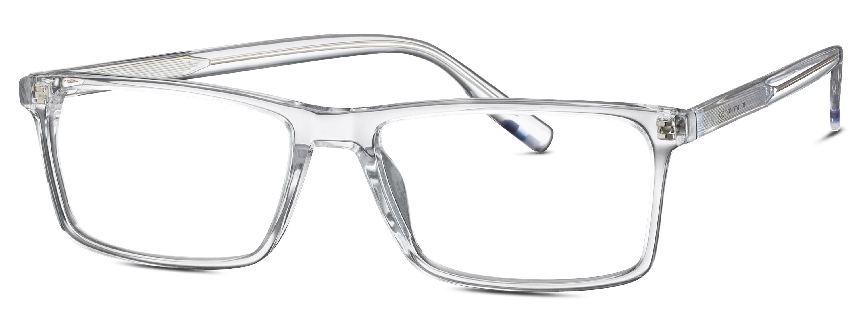 TOM TAILOR 673003 00 57-17 TOM TAILOR Eyewear TOM TAILOR 673003 00 57-17 Herrenbrille aus Kunststoff in silver Größe 57-17