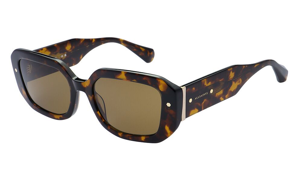 ALS5035 155 54-19 All Saints ALS5035 Damenbrille in Braun mit rechteckiger Form