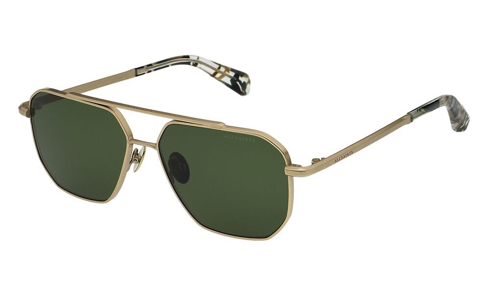 ALS7007 491 55-14 All Saints ALS7007 Unisexbrille in Goldfarben mit Pilot Form