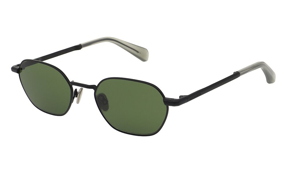 ALS7014 002 51-19 All Saints ALS7014 Unisexbrille in Schwarz mit ovaler Form