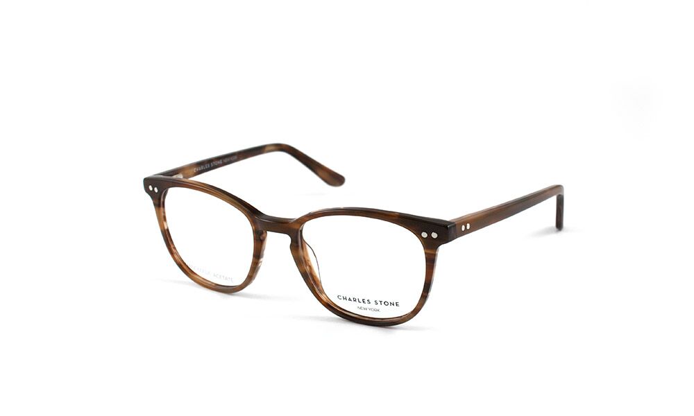 NY 30016 C2 48-18 Charles Stone Unisex-Brille NY 30016 C2 in Braun