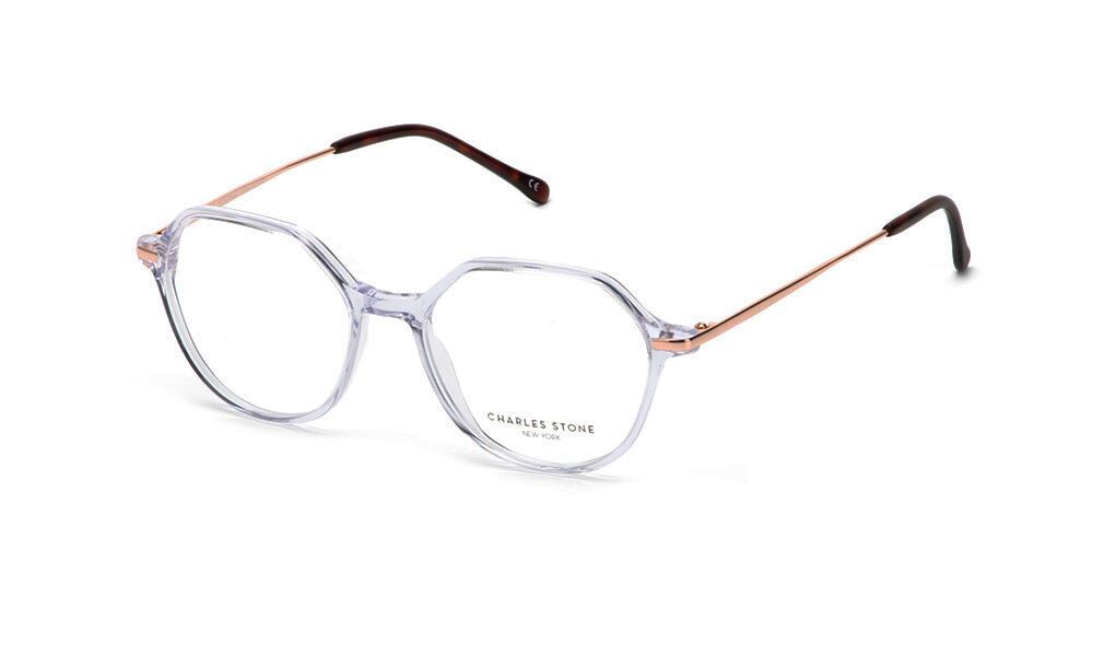 NY 30082 C1 49-16 Charles Stone Unisex-Brille NY 30082 C1 in Transparent