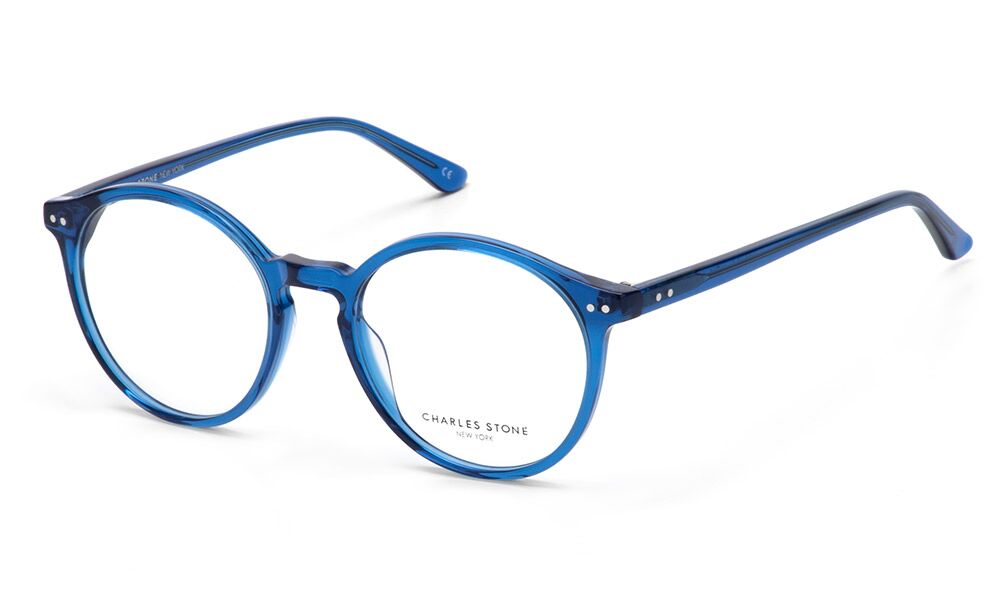 NY 30118 C1 51-19 Charles Stone Unisex-Brille NY 30118 C1 in Blau