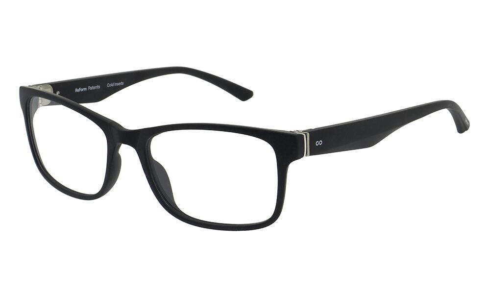 REFORM RE 1001 Unisexbrille in Schwarz (BK01)