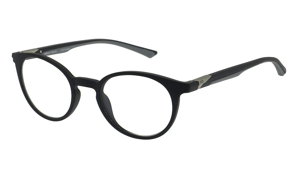 REFORM RE 1010 Unisexbrille in Schwarz (BK01)