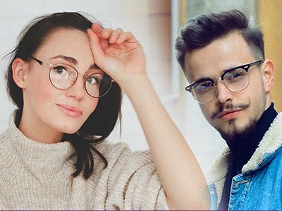 Unisex-Brillen