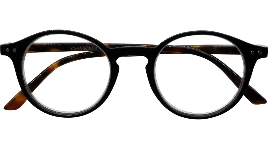 SASHA - Fertiglesehilfe in schwarz-havanna