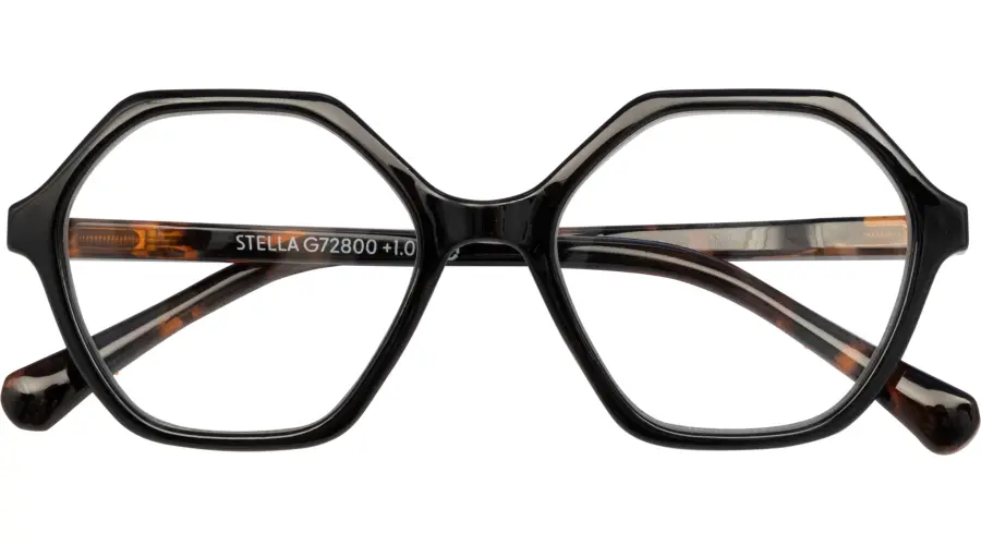 STELLA - Fertiglesehilfe schwarz-havanna