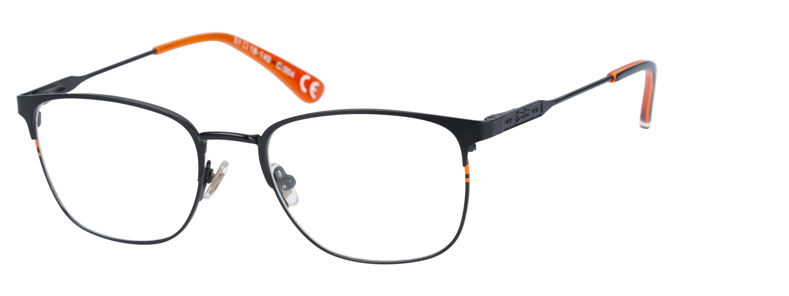 Superdry Superdry 992053-10 51-18 Superdry 992053 Herrenbrille in braun mit rauchfarbenen Gläsern