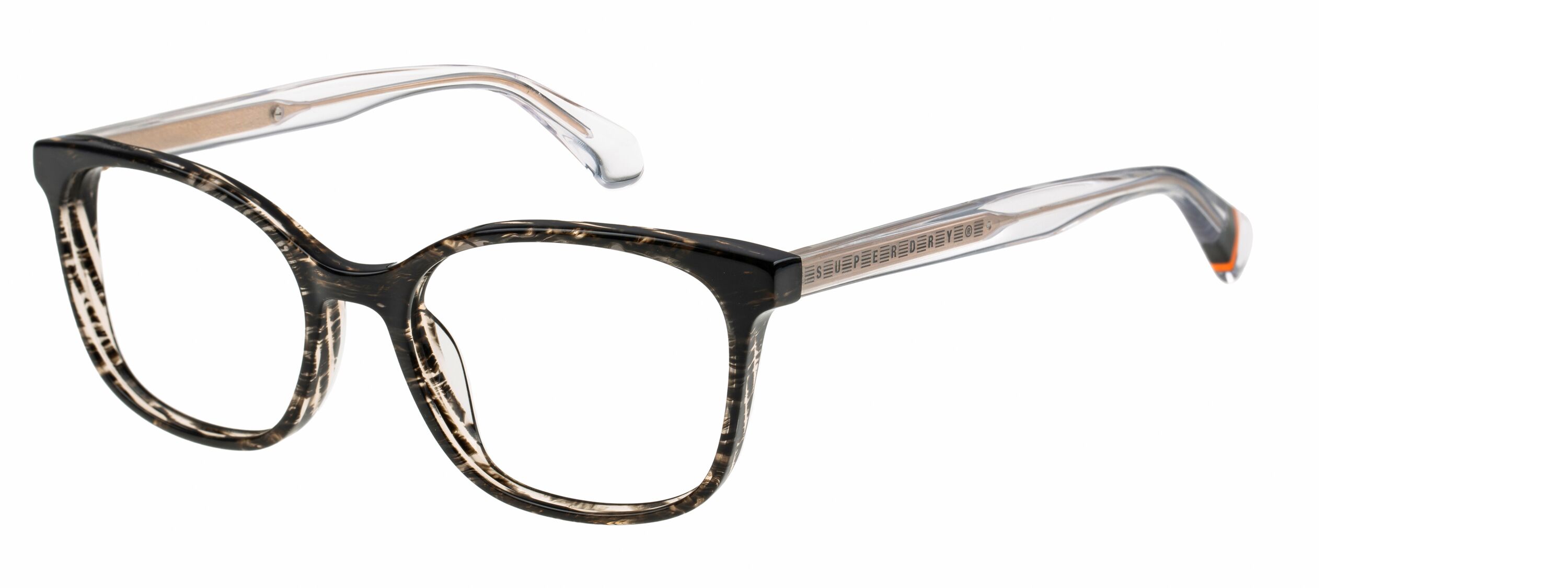Superdry 993076 Damenbrille in Schwarz mit 51 mm Glasbreite und 140 mm Bügellänge