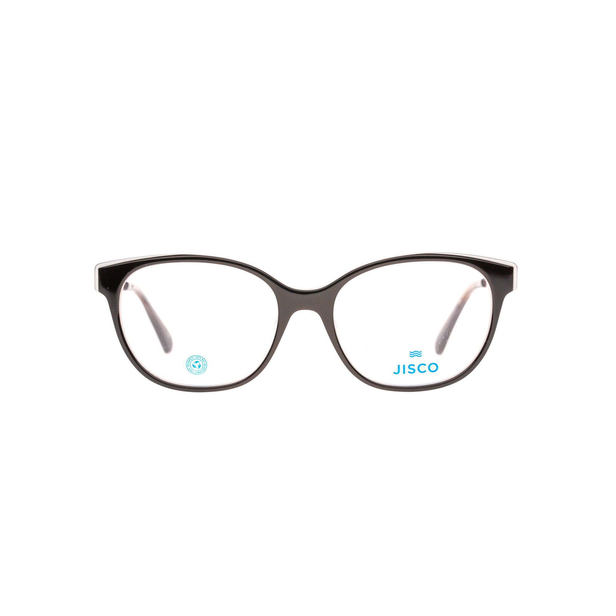 Brille 0643 Jisco Dolors Bkgd 53 17 145 Schwarz Gold Weiß Frontal (neutral) Lg4b2469