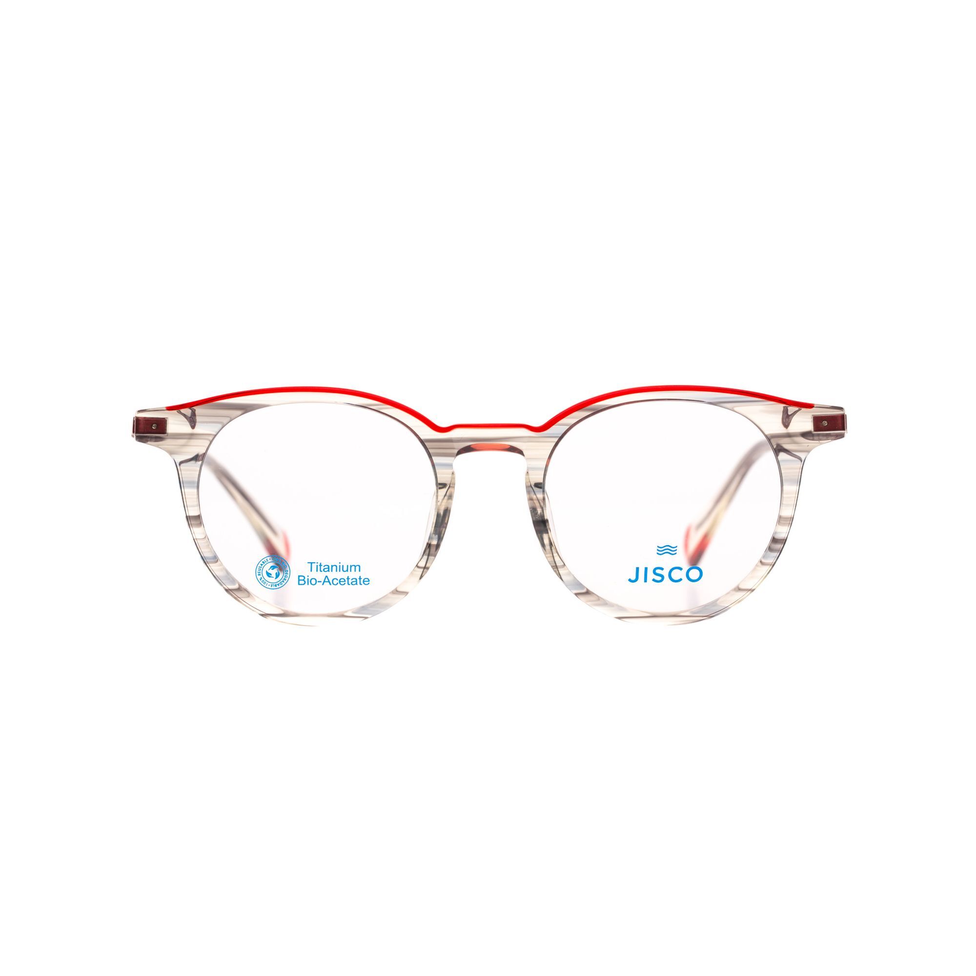 Brille 0694 Jisco Vand Crrd 49 21 140 Rot Transparent Frontal (neutral) Lg4b2520