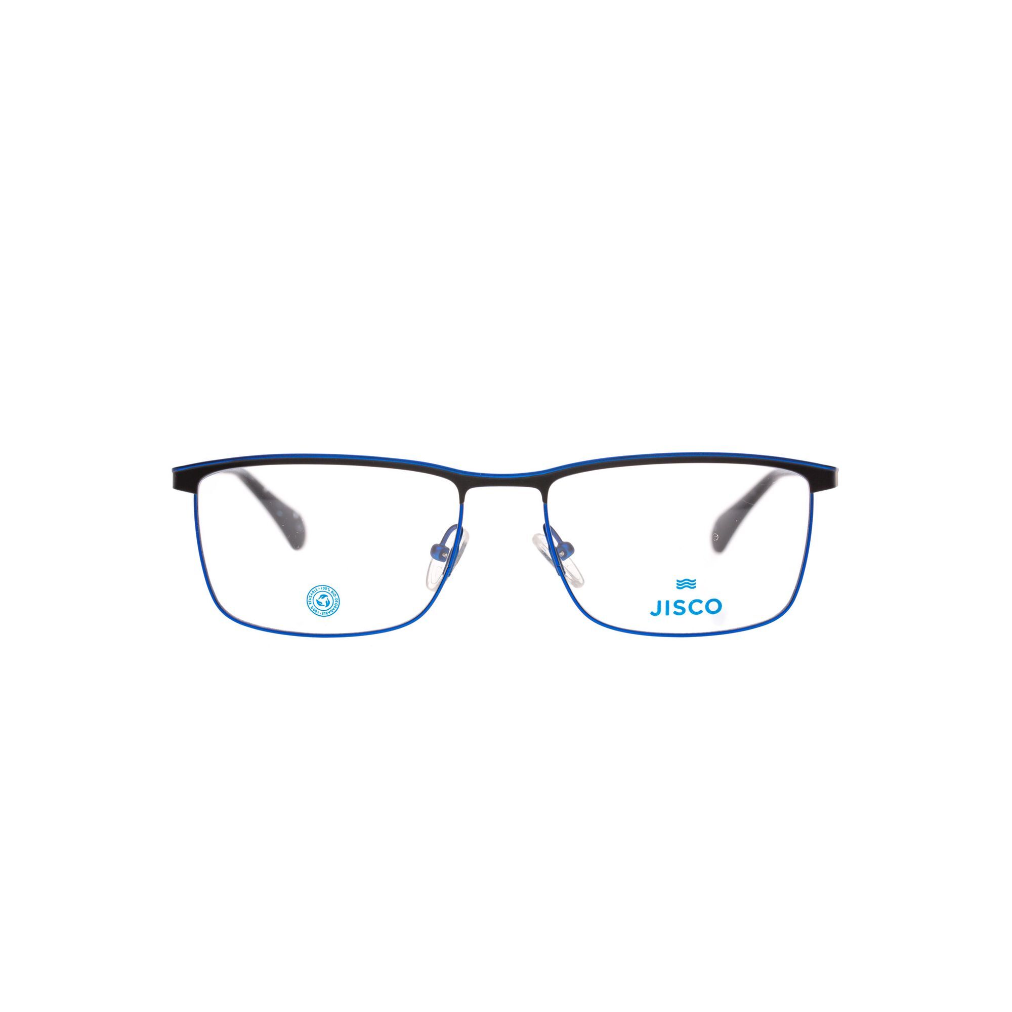 Brille 1003 Jisco Viaggio Blbk 56 17 145 Blau Schwarz Frontal (neutral) Lg4b2829