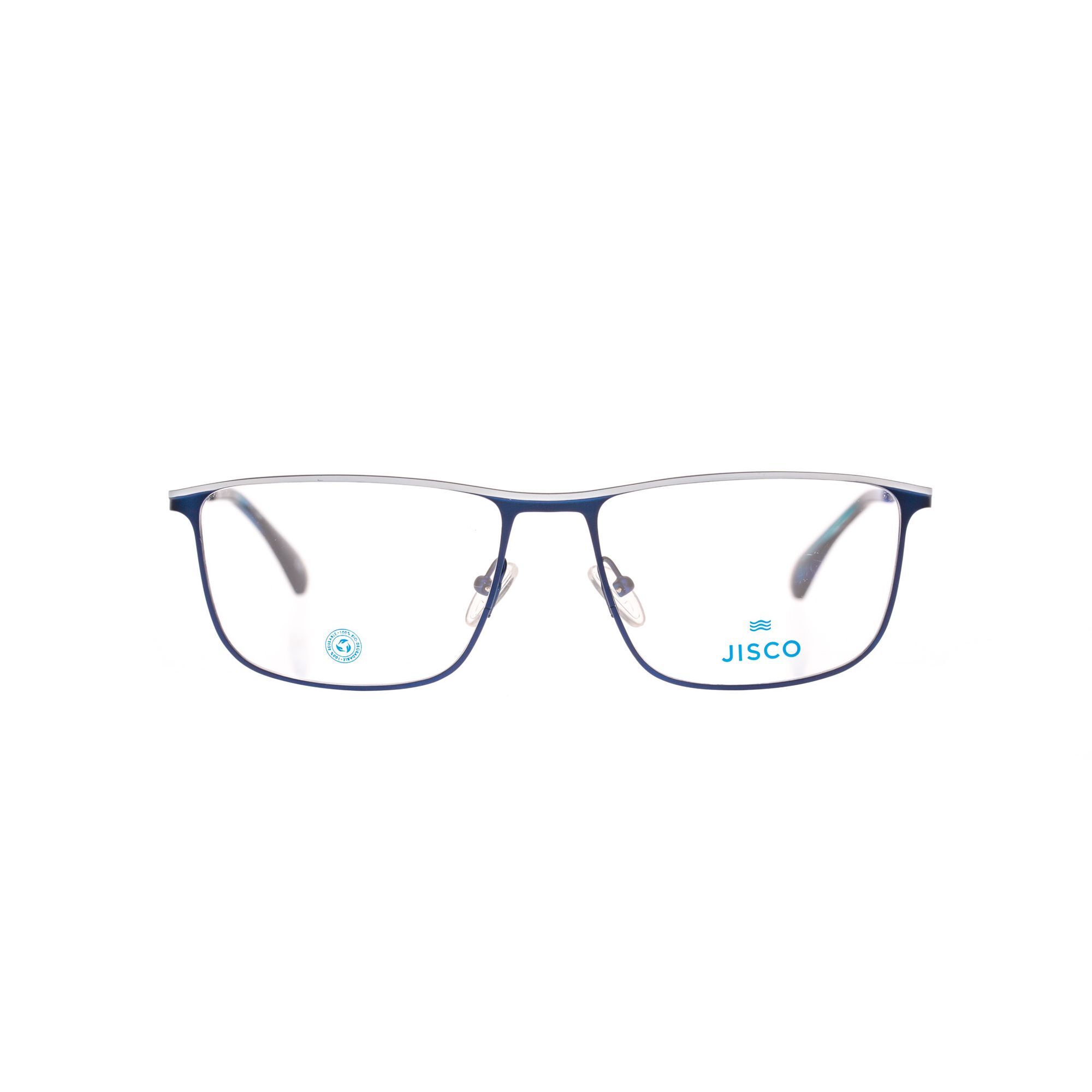 Brille 1036 Jisco Roberto Blgy 59 17 150 Blau Weiß Frontal (neutral) Lg4b2862