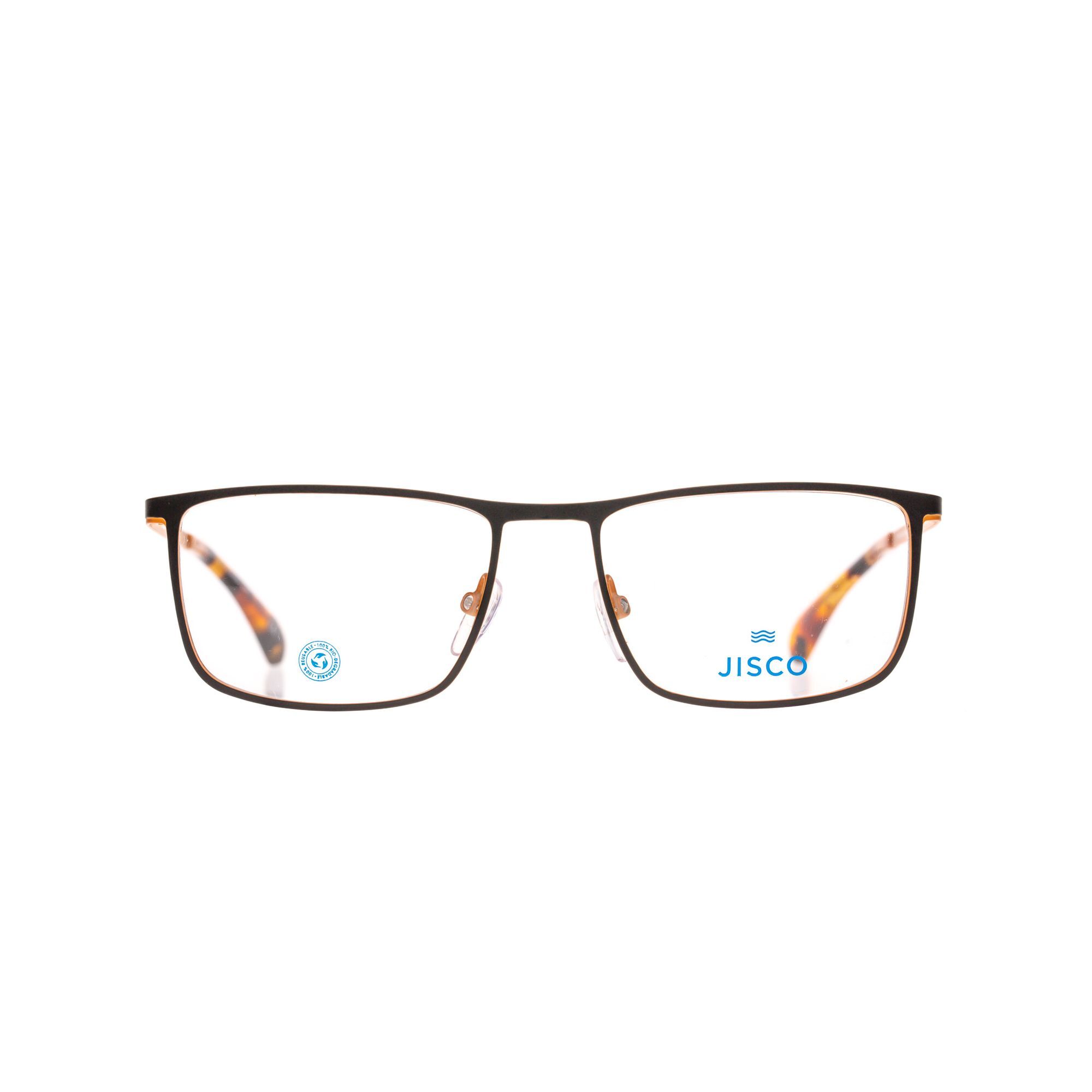 Brille 1045 Jisco Piero Bkor 54 17 140 Schwarz Orange Frontal (neutral) Lg4b2871