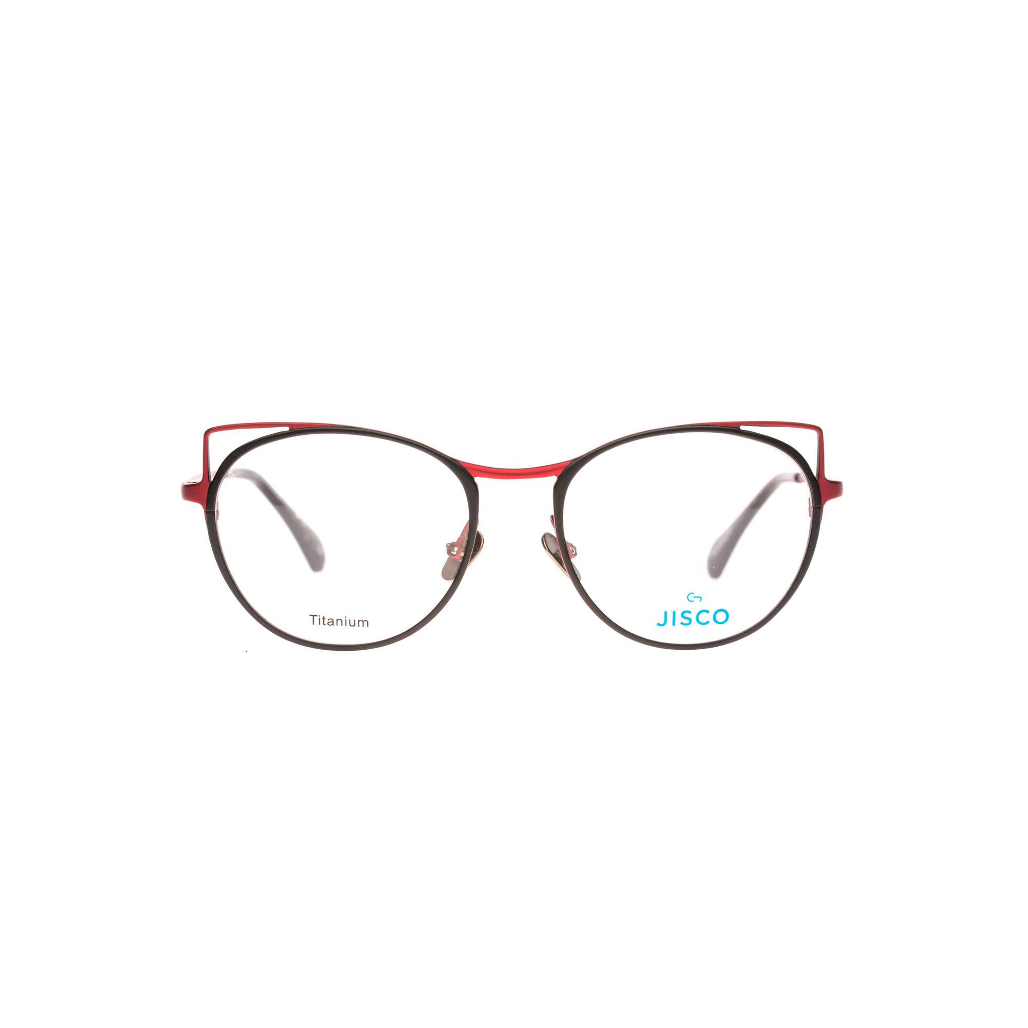 Brille 1123 Jisco Isa Rd 51 18 140 Schwarz Rot Frontal (neutral) Lg4b2949