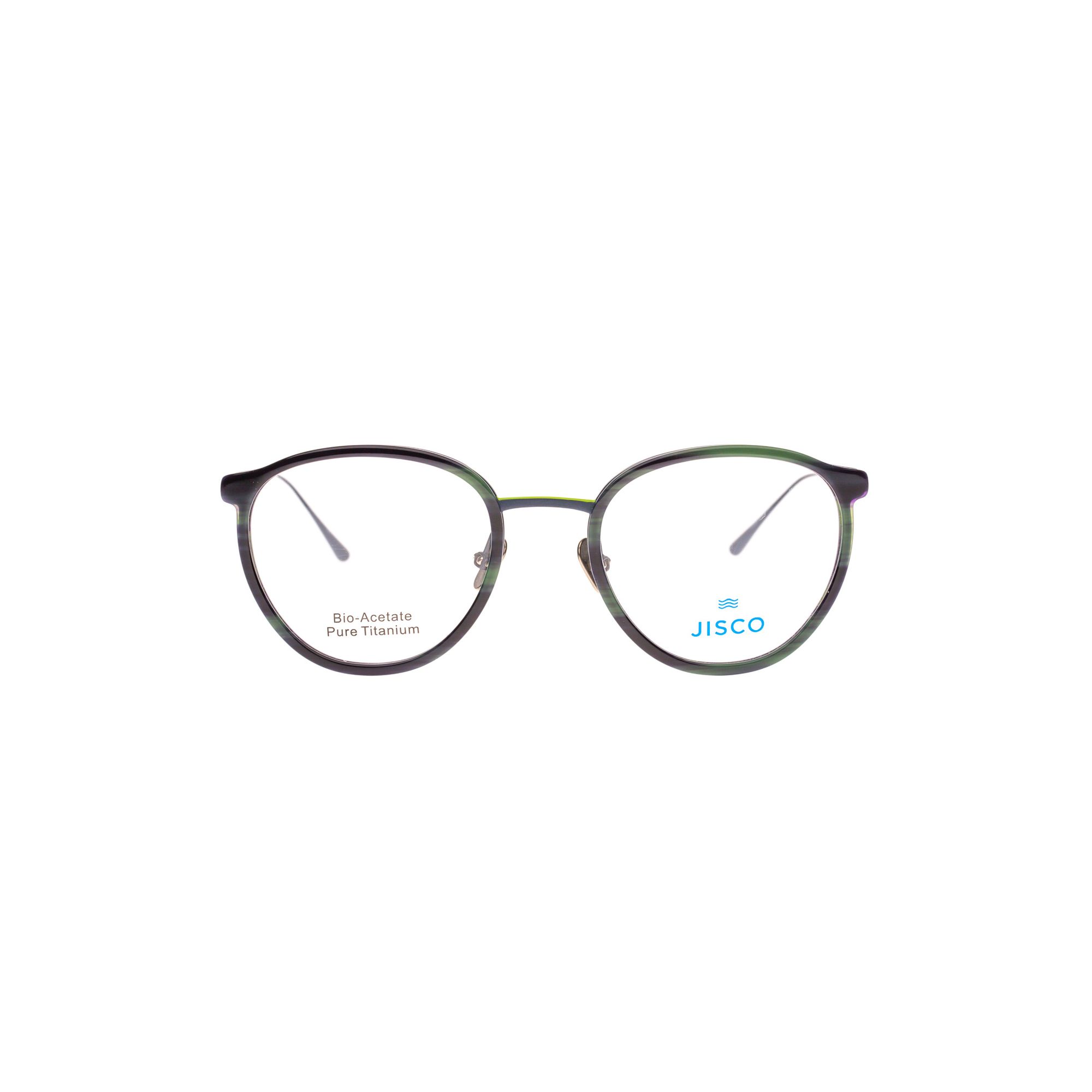 Brille 1183 Jisco Eolo Gy 52 17 140 Grau Gruen Frontal (neutral) Lg4b3009