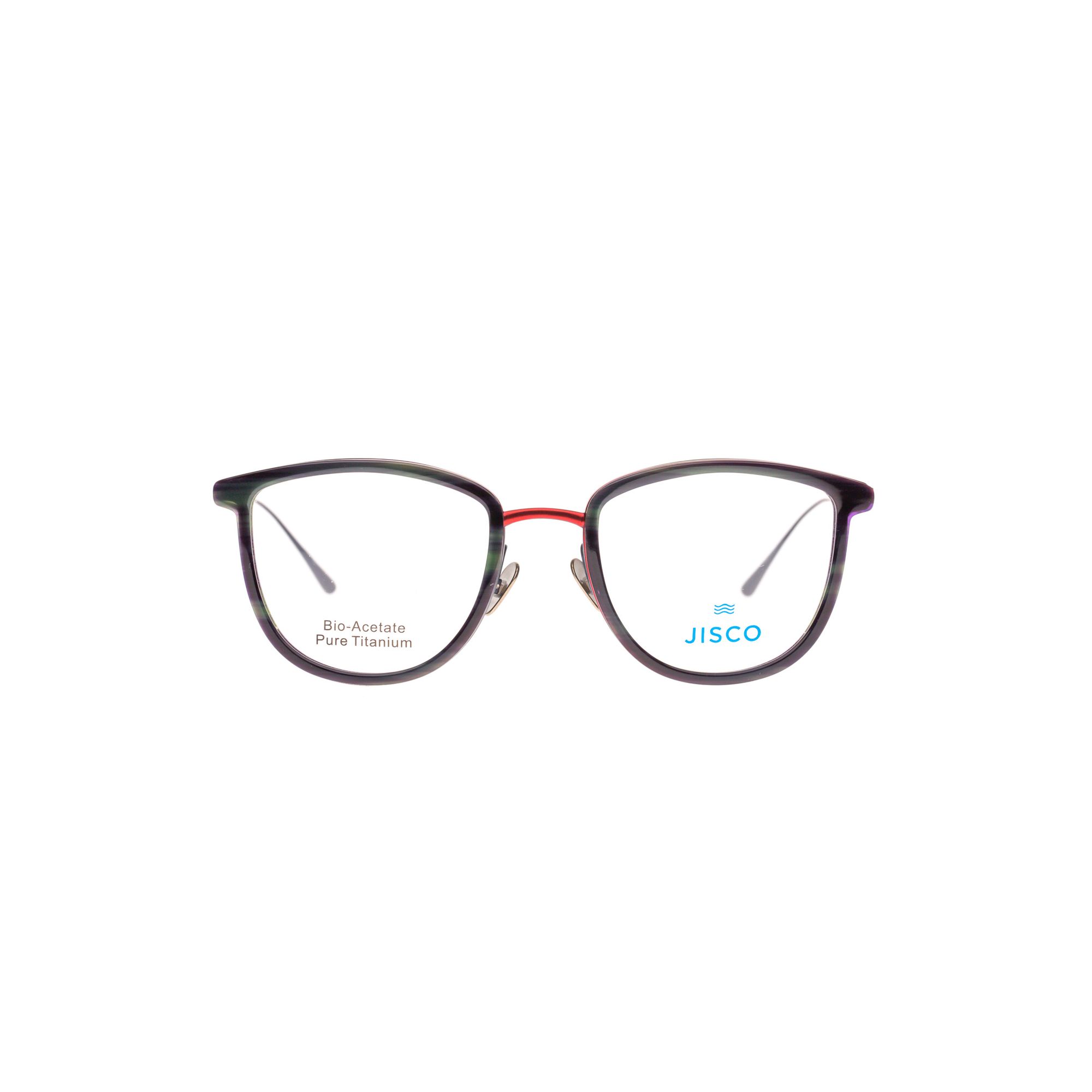 Brille 1204 Jisco Fangar Rd 50 16 140 Rot Schwarz Frontal (neutral) Lg4b3030