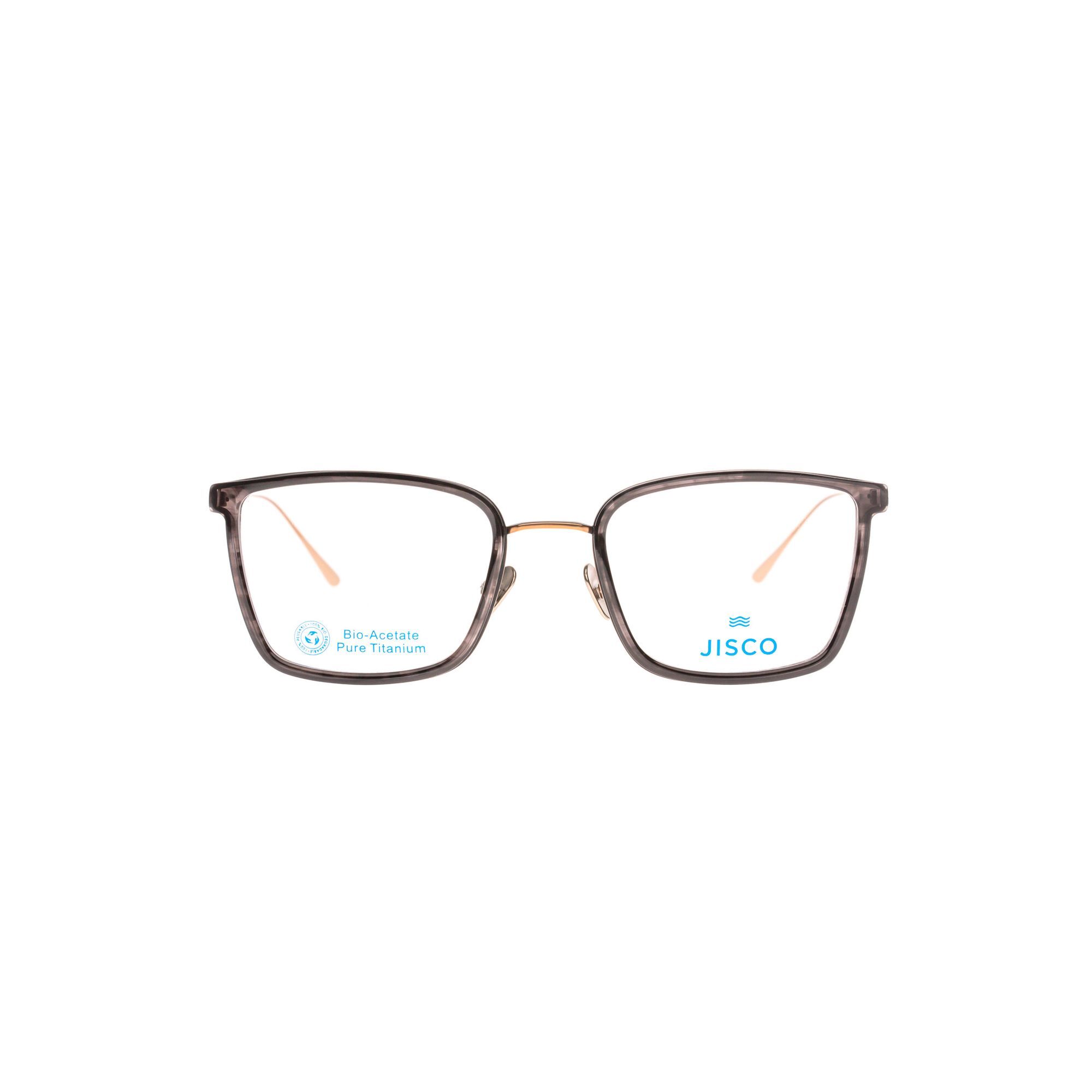 Brille 1228 Jisco Breathe Bkgd 53 17 145 Schwarz Gold Frontal (neutral) Lg4b3054