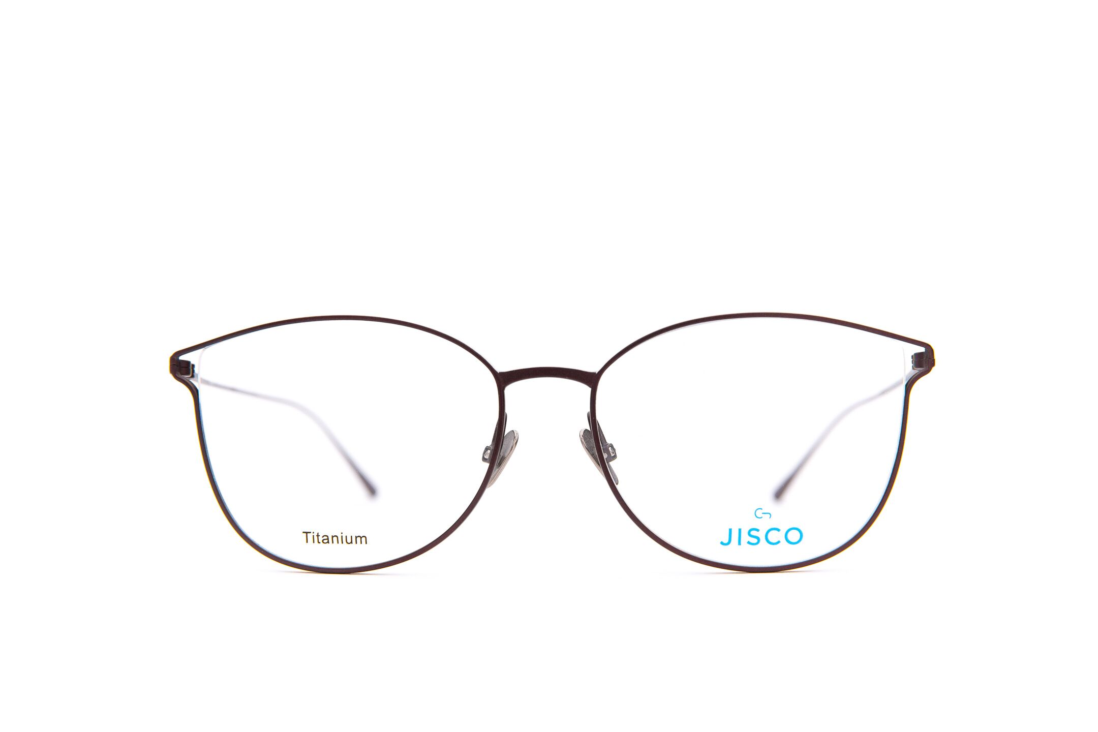 Brille Jisco Mel Brwh 56 16 145 Rotgold Weiss, Frontal, Lg4b5156