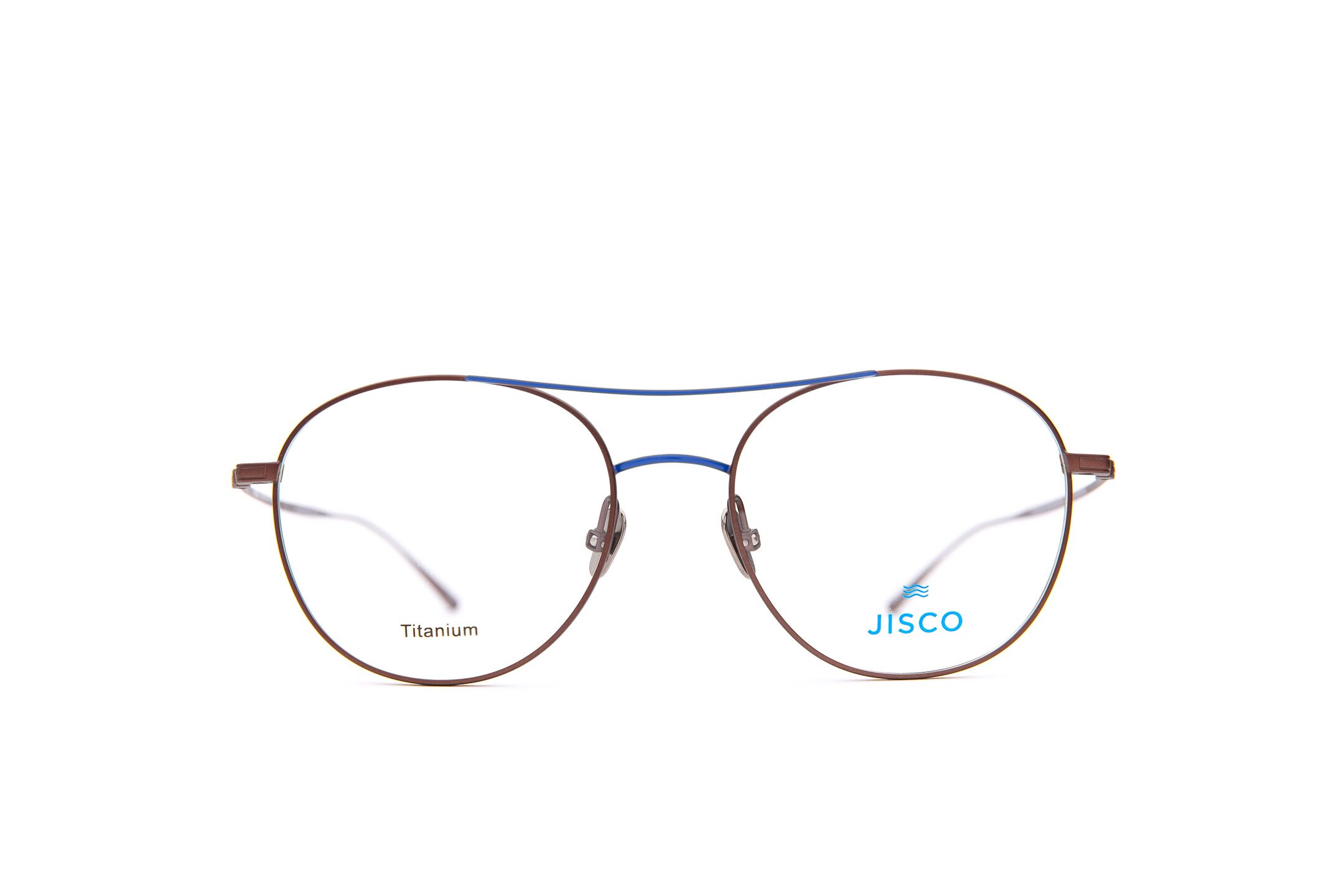 Unisex Jisco Pool braun BR 53 18 143 Blau Rotgold, Frontal, Lg4b5116