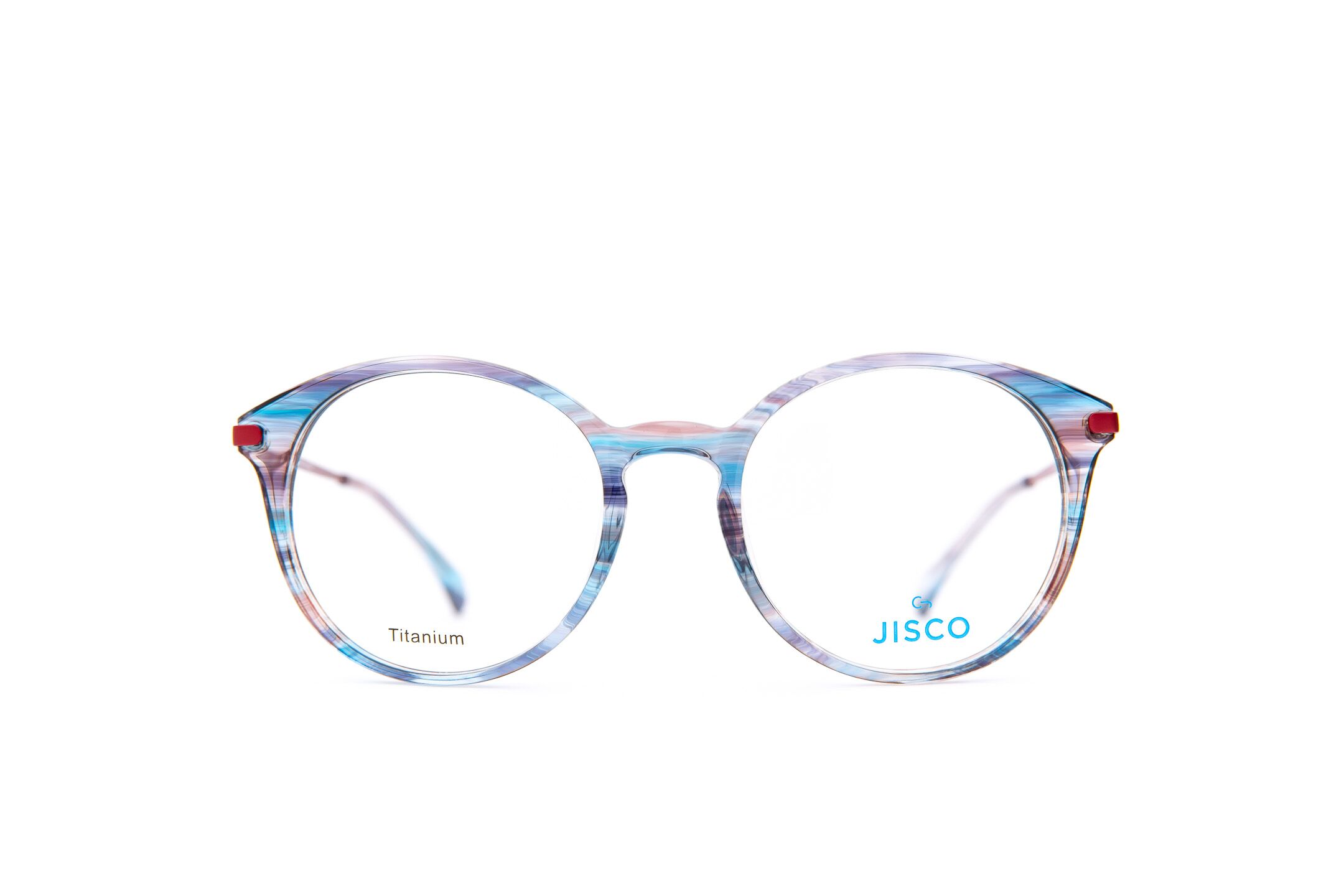 Damen Jisco Roman türkis trans.rot TQ 52 20 140 Blau Rot Transparent, Frontal, Lg4b5103