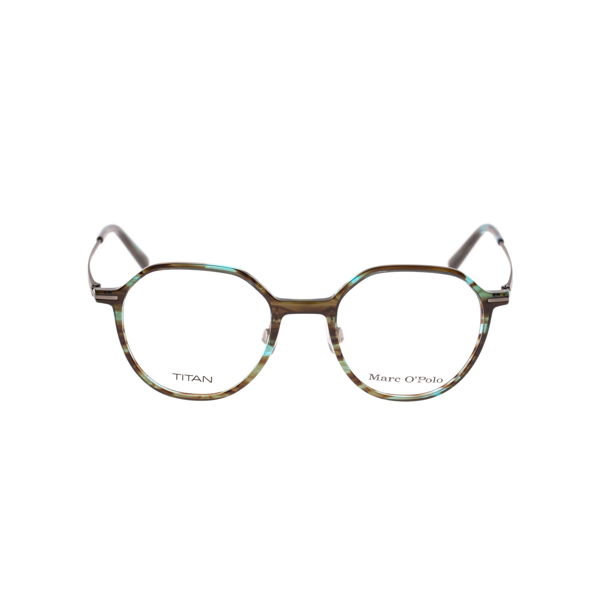 Brille Marc Opolo 0505 503162 70 140 48 19 Blau Silber Frontal (neutral) Lg4b0296