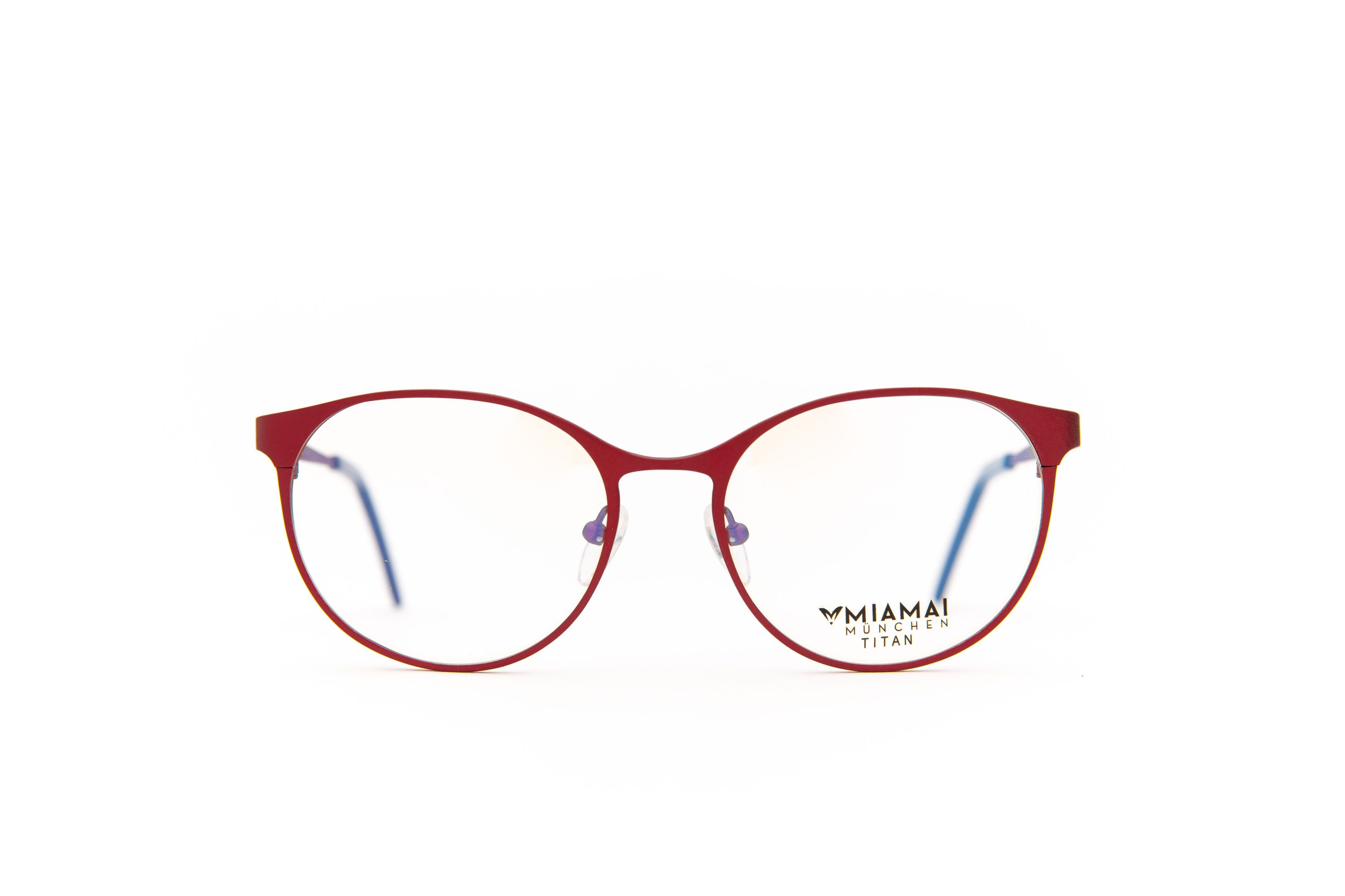 Brille Miamai 5002t 007 Titan 51 17 135 Rot Frontal Lg4b7609