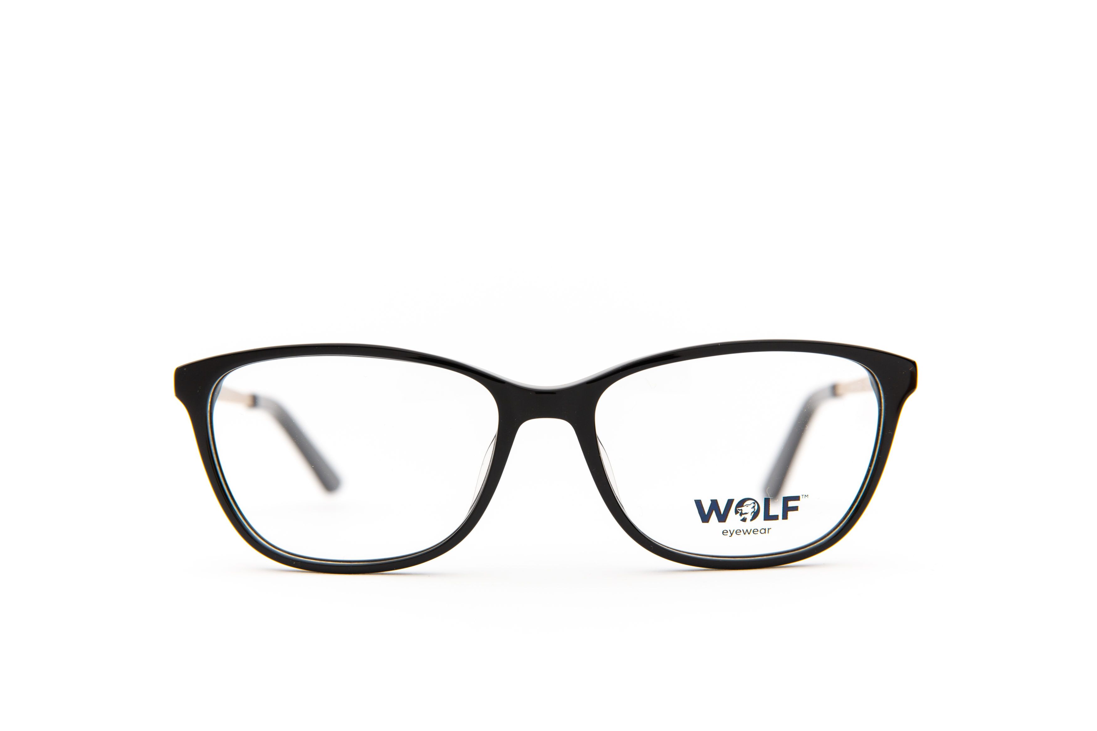 Brille Wolf 3071 C04 53 16 135 Schwarz Silber Frontal Lg4b7472