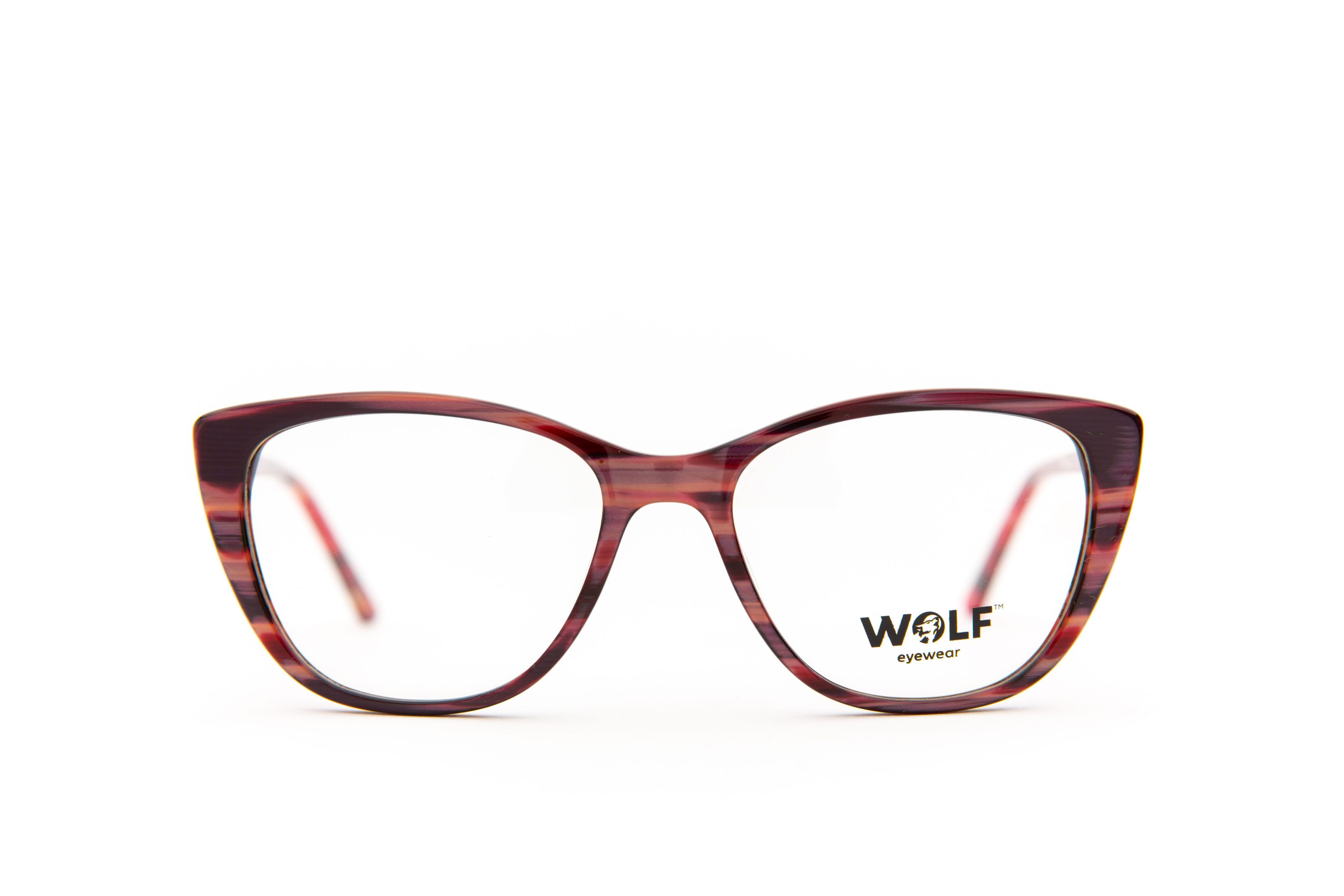 Brille Wolf 3081 C20 52 17 140 Rot Frontal Lg4b7463