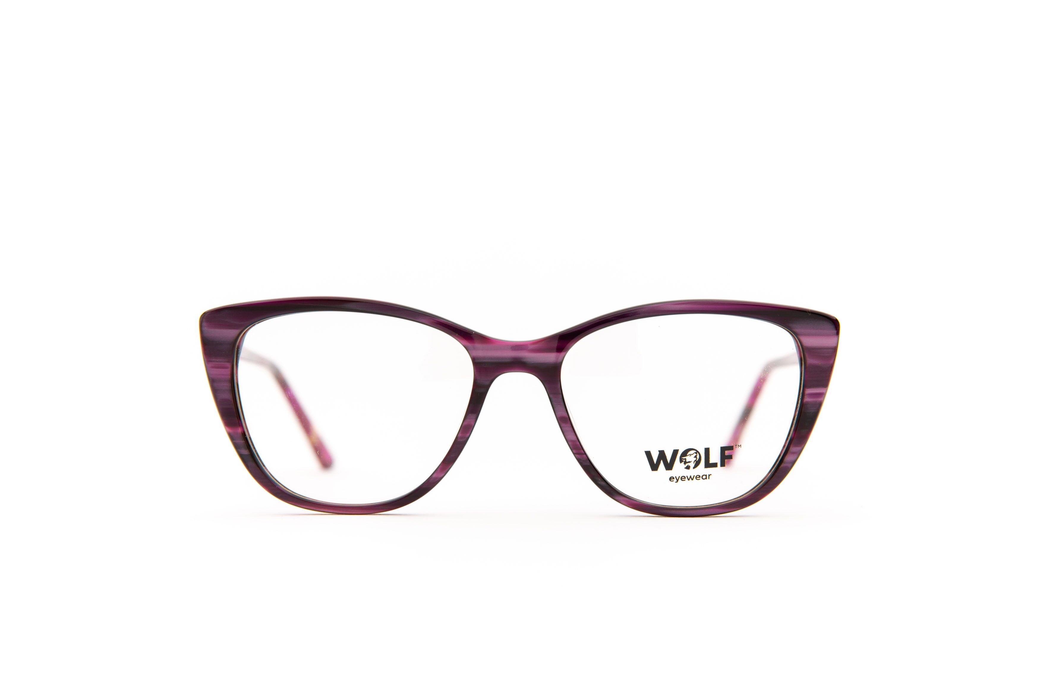 Brille Wolf 3081 C60 52 17 140 Lila Frontal Lg4b7494