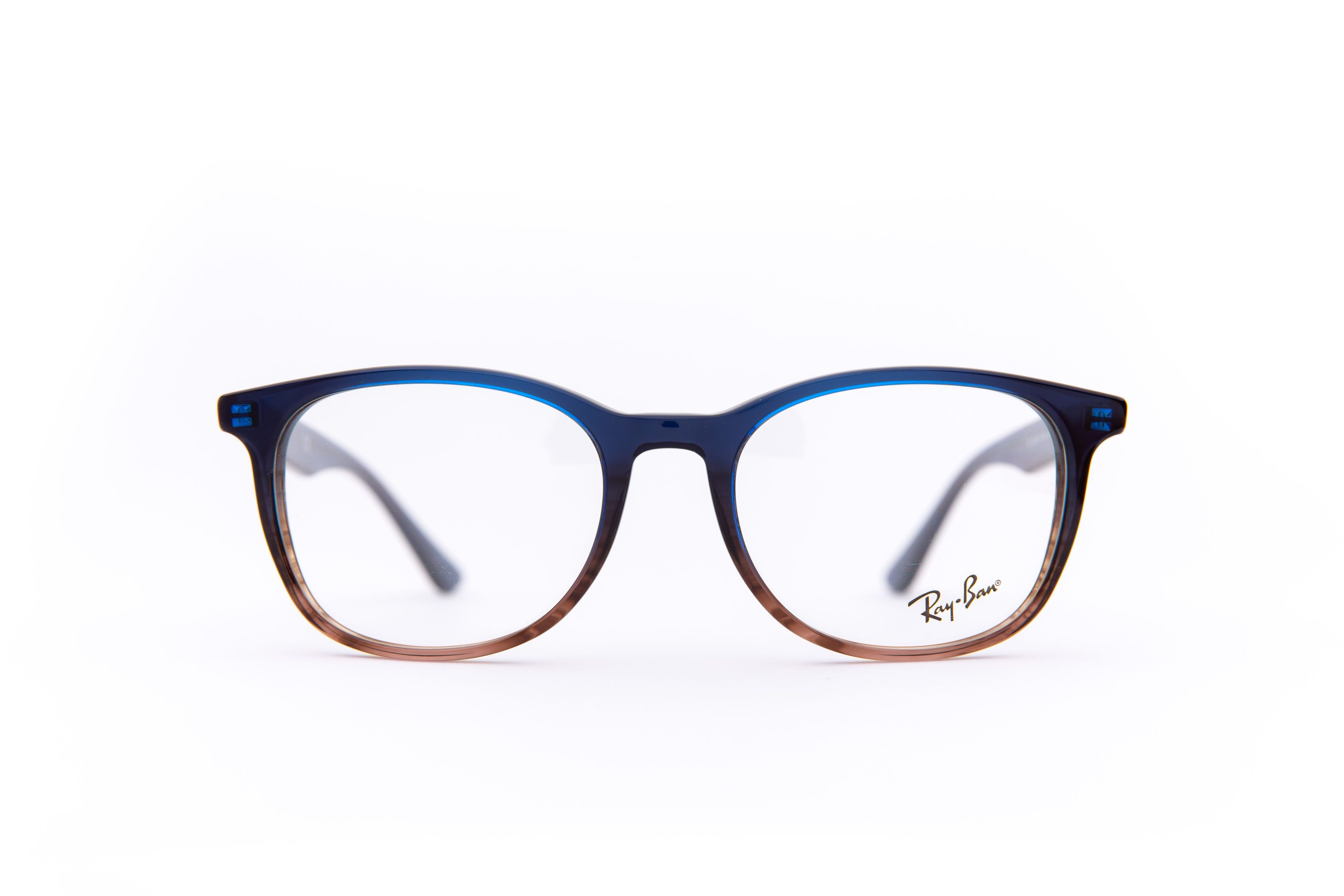 Ray Ban Rb 5356 5765 54 19 145 Blau Braun Frontal Lg4b7308